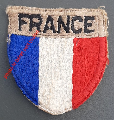 Ww2 insigne tissu france - ww2,