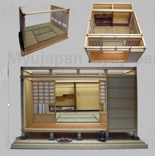 Kit maison de poupée miniature bricolage chambre japonaise 1/12 meubles...