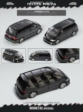1:64 MORTAL Toyota Previa Diecast Toy Car Model Collectible Gift Miniature Hobby