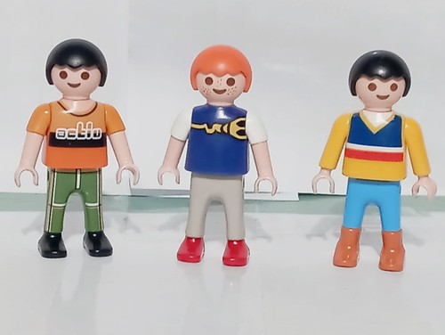 Playmobil figurines enfants - playmobil, x3