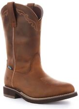 Botte Femme Ariat Delilah Imperméable En Cuir Marron Taille UK 3 - 9