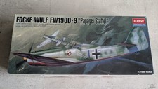 Miniature Maquette Avion Militaire De Chasse Fw-190 D9 1/72
