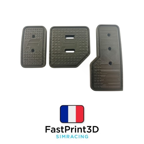 Plaques pédales pour - plaques, de