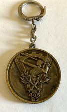 porte clefs bataillon des services-BS 408- militaria- vintage keychain R5