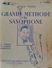 Grande Méthode de Saxophone, 1ère partie [Partition] Jules Viard