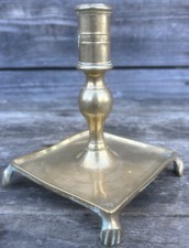 Bougeoir Chandelier Bronze Haute Époque XVIeme XVIIeme Château