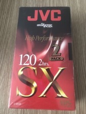LOT 2 CASSETTE VIDÉO VHS JVC
