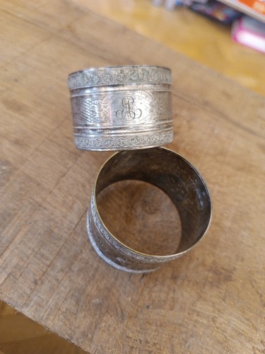 Ronds serviette métal - ronds, de