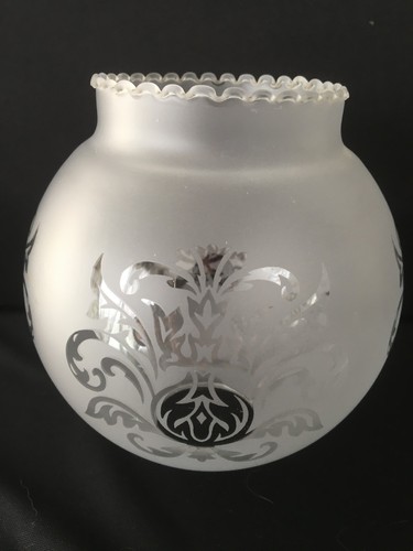 Ancien globe abat jour - globe, en