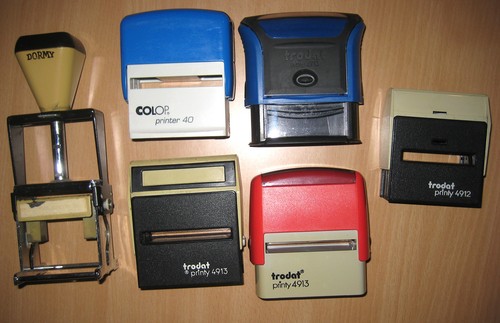 Lot tampons encreurs - de,