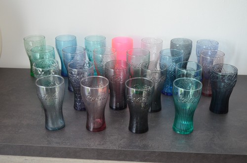 Rare lot verres coca - rare, 23