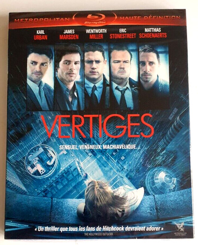 Blu ray vertiges - blu,