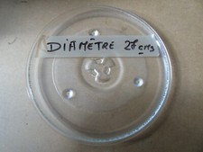 Plateau micro onde diametre 27 cms