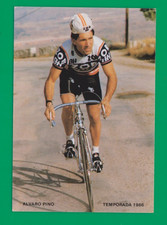 CYCLISME carte cycliste ALVARO PINO équipe ZOR  BH 1986