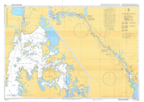 Carte marine admiralty - admiralty, 3098