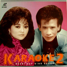 LaserDisc Karaoke 2 Nguoi Dep Binh Duong / Tuan Vu, Song Ca, Huong Lan...