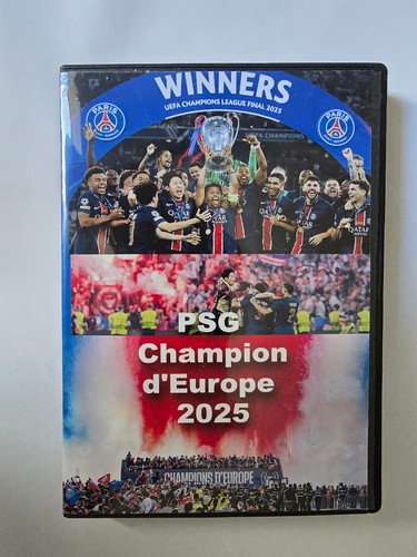 Dvd psg champion europe - champion, d'europe