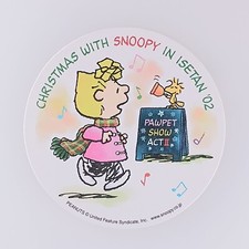 Sous-verres de Noël Woodstock Sally Snoopy Peanuts × Isetan 2002 du Japon