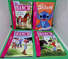 lot 4 livres bibliothèque