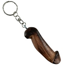 Porte-clé Zizi Rigolo Bois