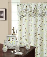 Paradise High Quality Scarf Shower Curtain Made with 100% polyester.