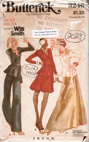1970s vintage couture motif - vintage,