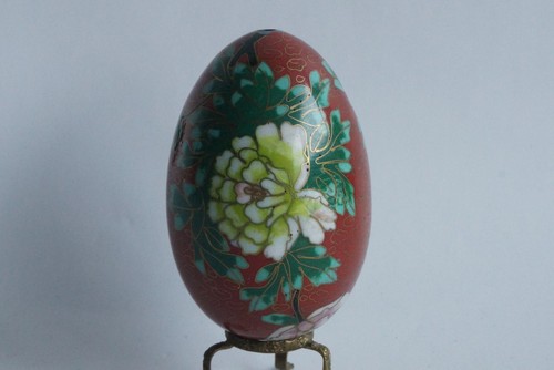 œuf émaux cloisonnés - émaux,