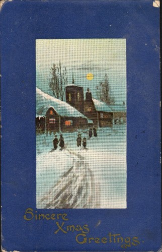 Carte voeux noël - voeux, de