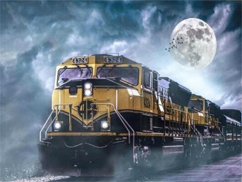 Plaque métal train - ,