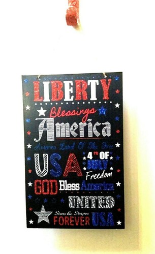 Patriotic year round - year, hanging