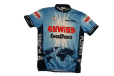 Maillot vélo vintage Gewiss Bianchi Biemme