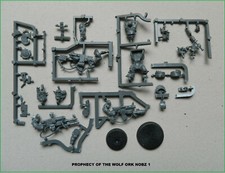 Warhammer 40000 Prophecy Of The Wolf  ORK NOBZ n°1 + Socles 25mm/32mm