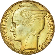 Monnaie, France, Bazor, 100 Francs, 1929, Paris, ESSAI, SUP+, Aluminium-Bronze