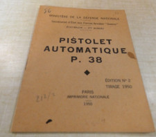 PISTOLET AUTOMATIQUE P 38 9 MM