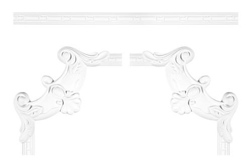 Grand decor bordure murale - grand, et