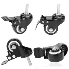 Lot roulettes pivotantes - 4,