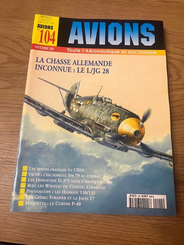 Revue avions 104 - avions, n°104