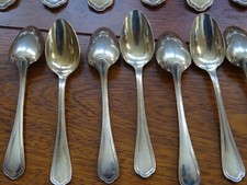 CHRISTOFLE ANCIENNE MENAGERE 37 PCS metal argenté MODELE SPATOURS