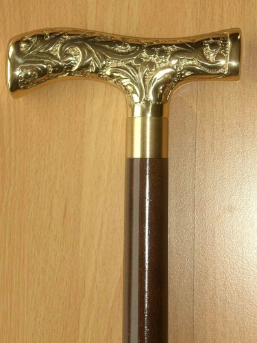 Ancien bâton marche en - bâton,