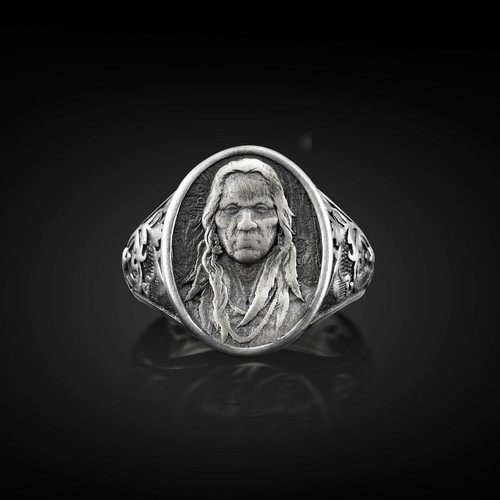Bague chevalière homme