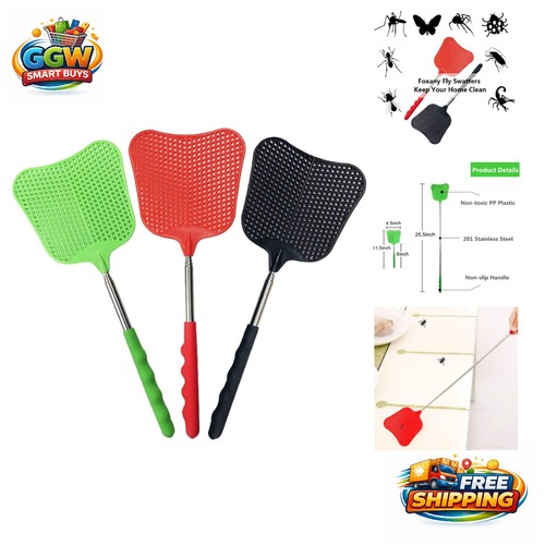 Pack heavy duty fly swatters - heavy,