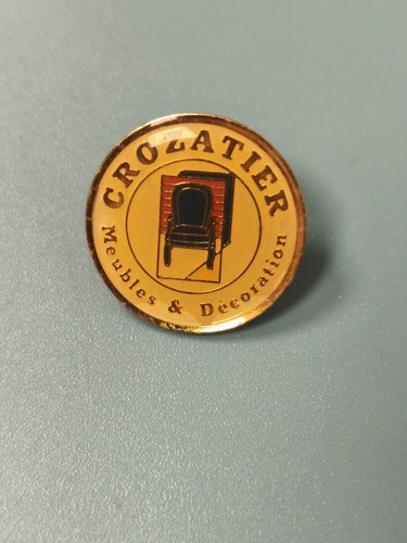 Vintage pin crozatier - crozatier, déco