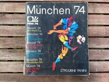PANINI WORLD CUP MUNCHEN 74 originale complete stickers album 1974