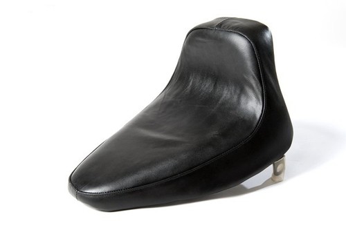 Softail selle cuir - softail, noire