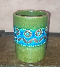 Pot en ceramique vintage decor floral dlg Lembo Mithé Espelt .... 