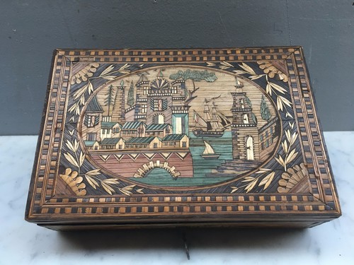 Coffret marqueterie de - coffret,