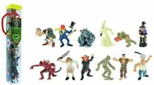 Plastoy - 70355 - Mini Figurines-Tubo Horreur 12 figurines