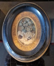 CADRE NAPOLÉON III FLEURS