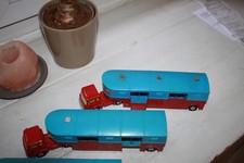 CIRQUE CHIPPERFIELD CORGI TOYS LOT DE 5 VEHICULES OCCASIONS