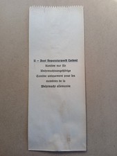 original pochette papier base sous marine de Lorient cantine Wehrmacht U BOOT